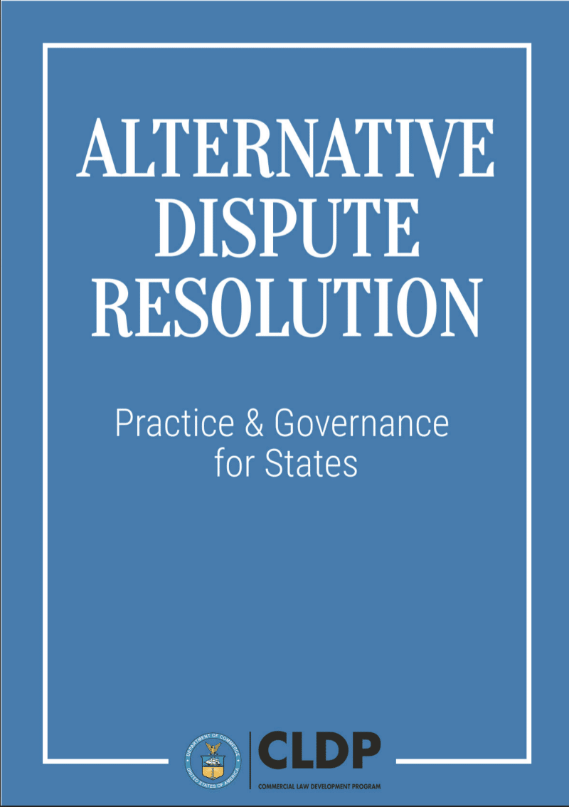 Alternative Dispute Resolution book cover
